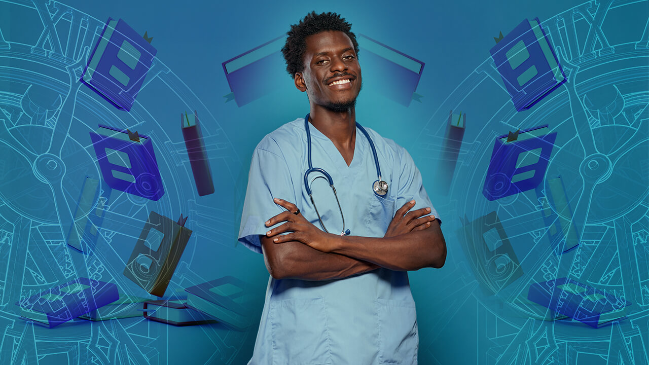 Nurse studying part time